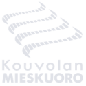 kouvolan mieskuoro logo invert